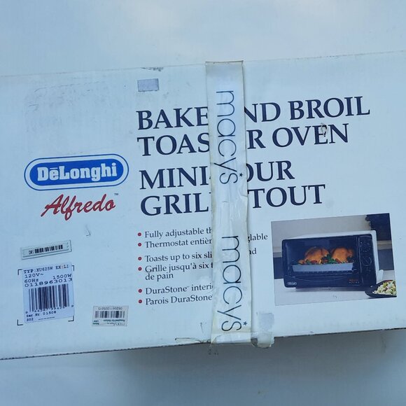 DeLonghi XU-625W Alfredo Ultima Bake and Broil Toaster Oven - Picture 4 of 4